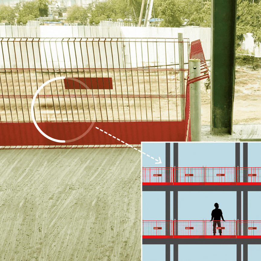 Personnel Fall Barrier